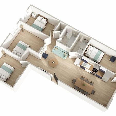 Appartement 4 Chambres Champigny-sur-Marne Buitenkant foto